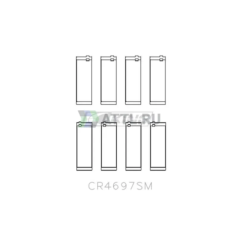 Вкладыши шатунные STD фото 2