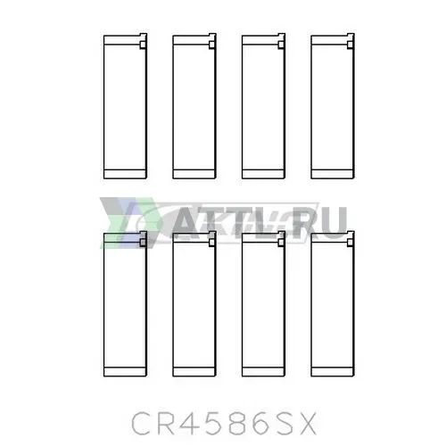 Вкладыши шатунные STD фото 2