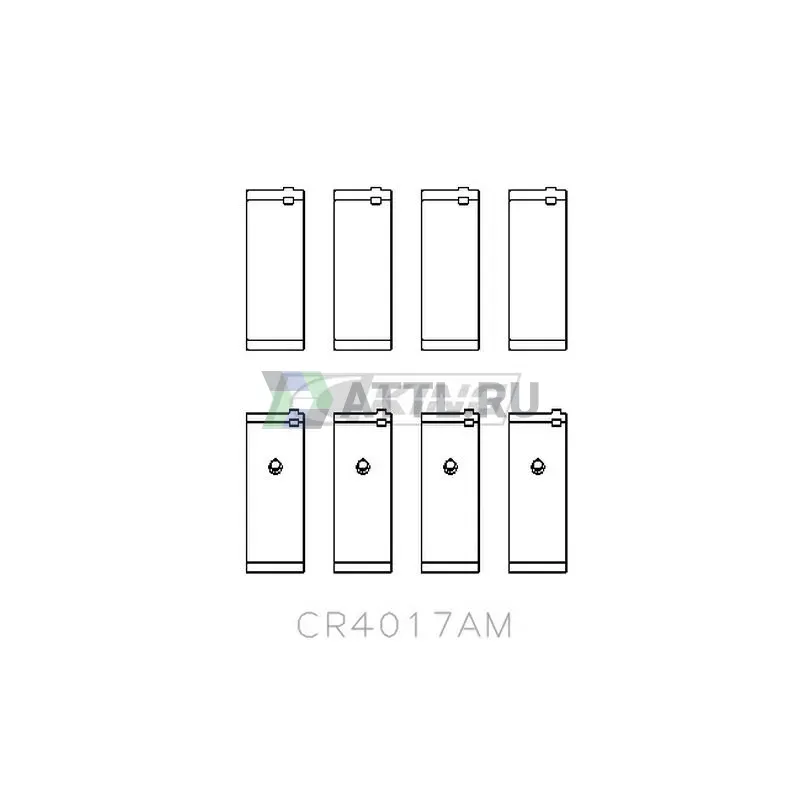 Вкладыши шатунные STD фото 2