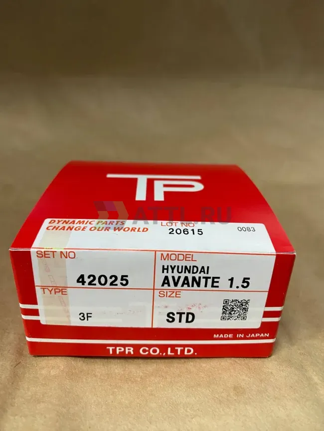 Поршневые кольца G4EA/G4EC фото 1