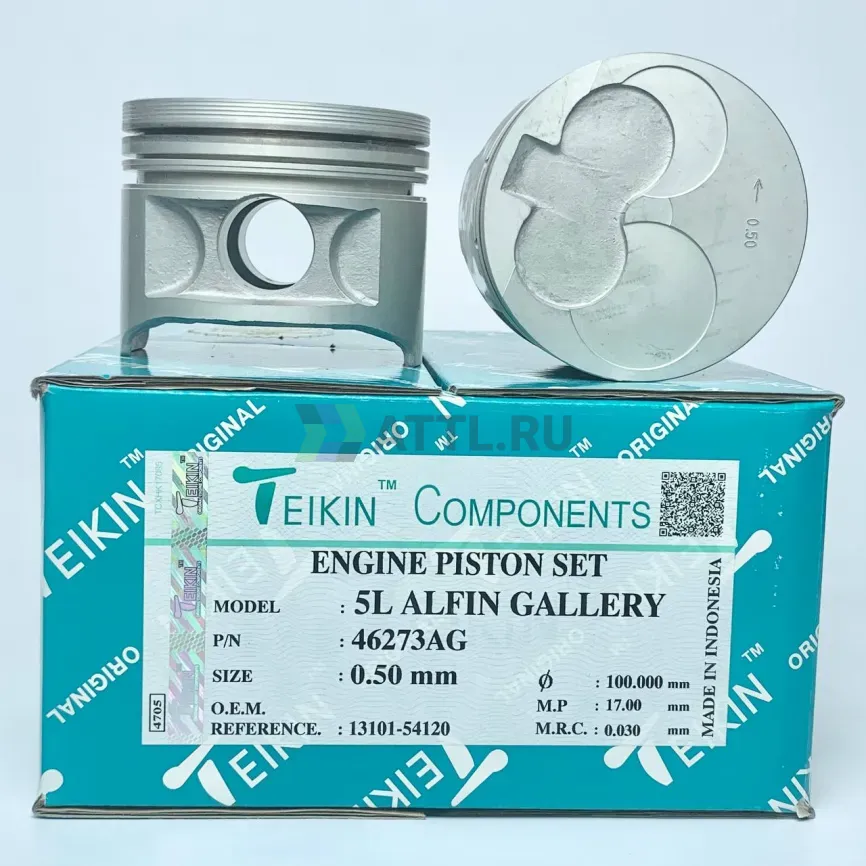 Комплект поршней 5L усиленный+охлаждение d99,5+0.50 2HK-1,5-4 фото 1