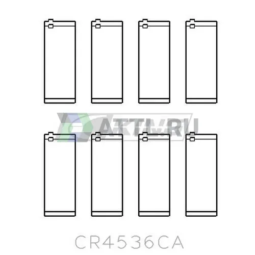 Вкладыши шатунные STD фото 2