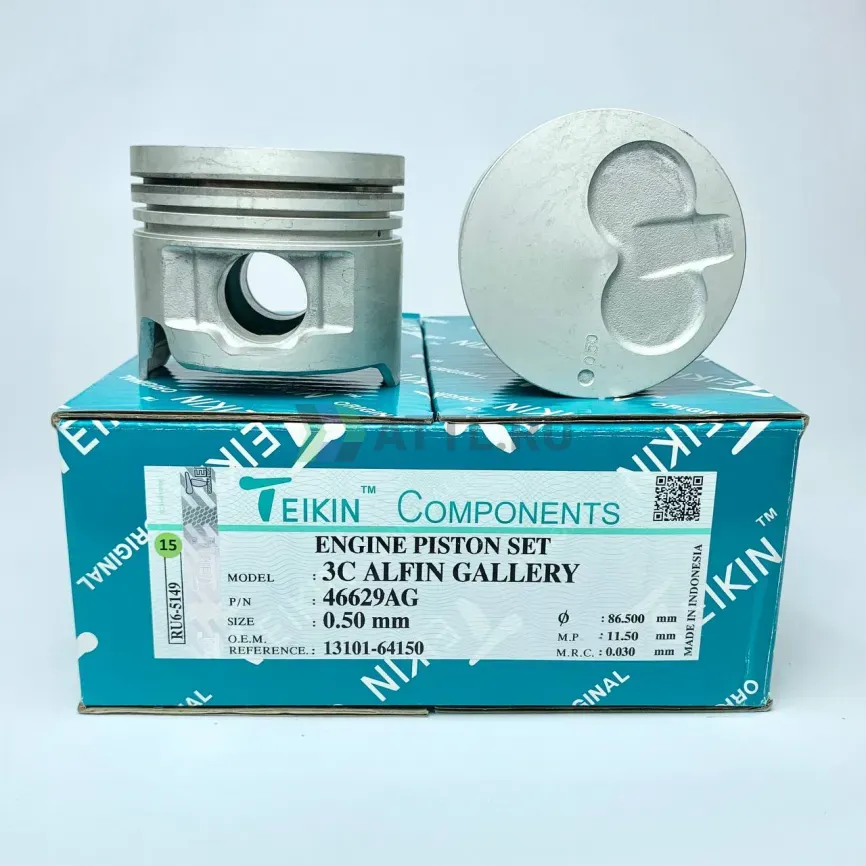 Комплект поршней 3C усиленный+охлаждение d86+0.50 2HK-2-3 фото 1