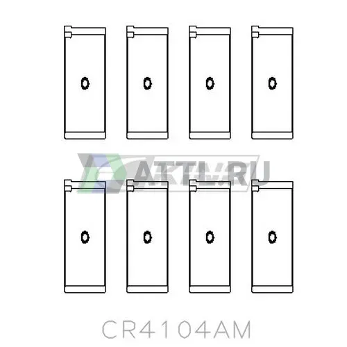 Вкладыши шатунные STD фото 2