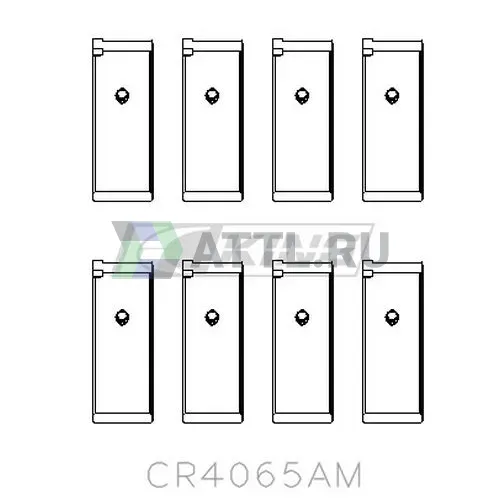 Вкладыши шатунные STD фото 2