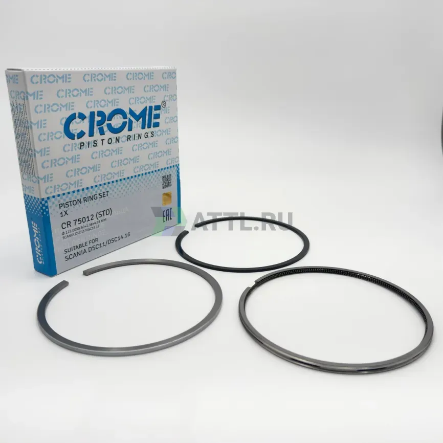 Комплект поршневых колец на 1 цил. STD DSC14, DSC16 фото 1