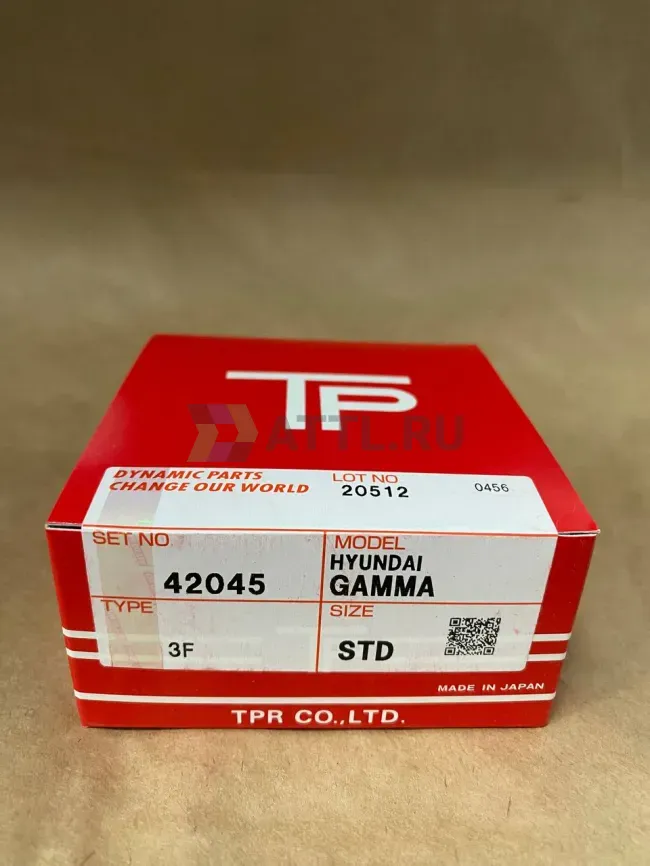 Поршневые кольца GAMMA 1.4/1.6 фото 1