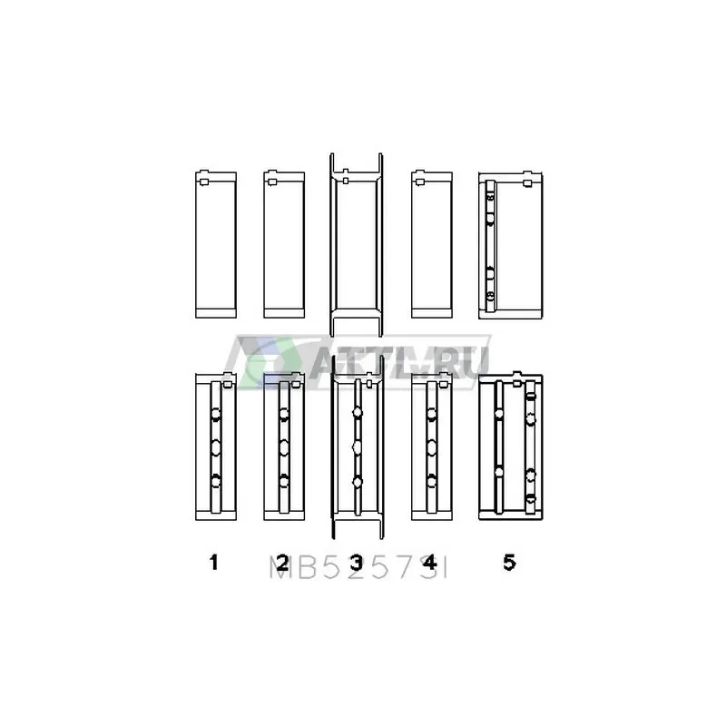Вкладыши коренные STD фото 2