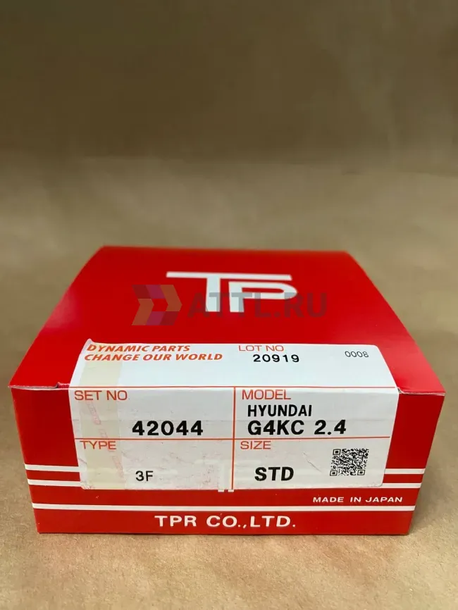 Поршневые кольца G4KC 2.4 фото 1