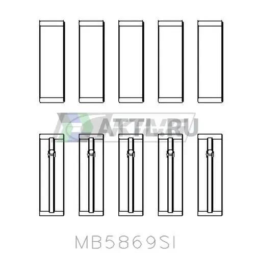 Вкладыши коренные STD фото 2