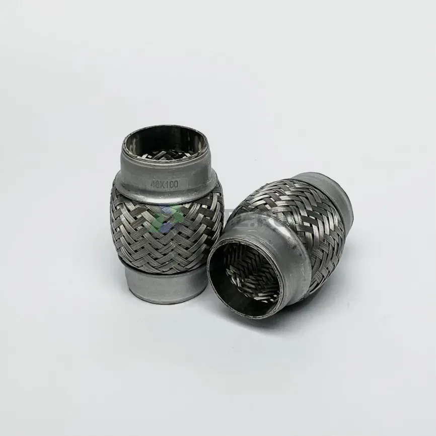 Гофра глушителя трехслойная 48*100 фото 1