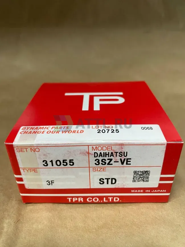 Поршневые кольца 3SZ-VE фото 1