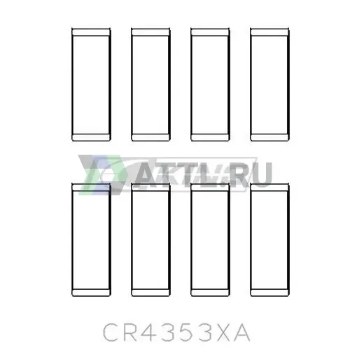 Вкладыши шатунные STD фото 2