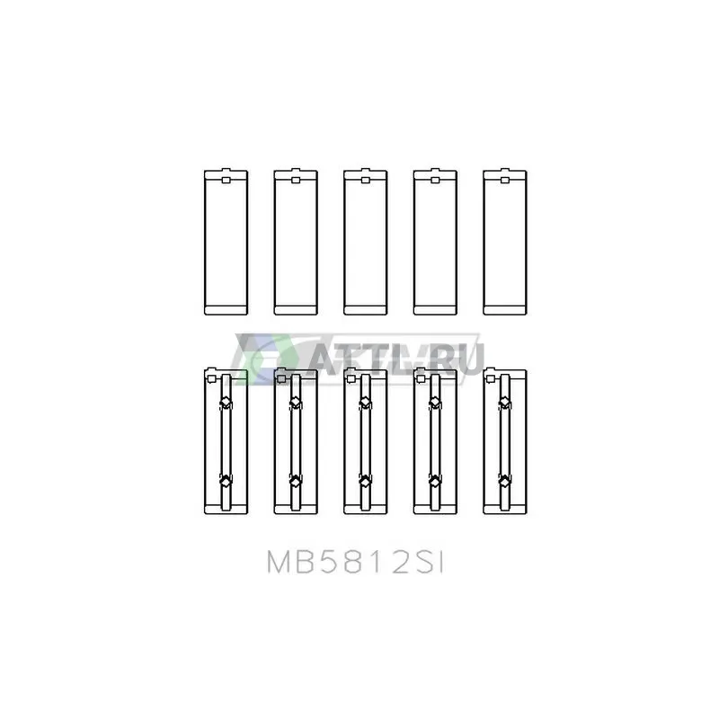 Вкладыши коренные STD фото 2