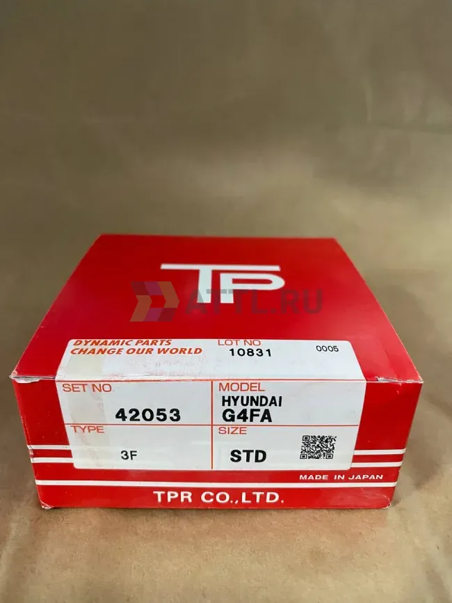 Поршневые кольца G4FA фото 1