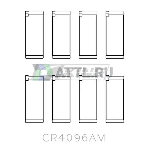 Вкладыши шатунные STD фото 2