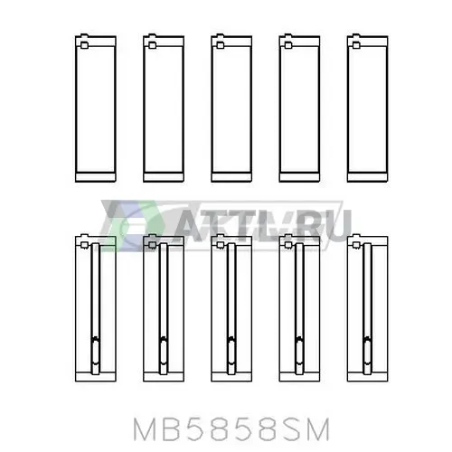Вкладыши коренные STD фото 2