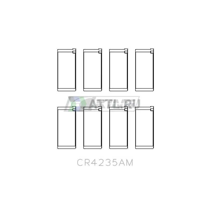 Вкладыши шатунные STD фото 2