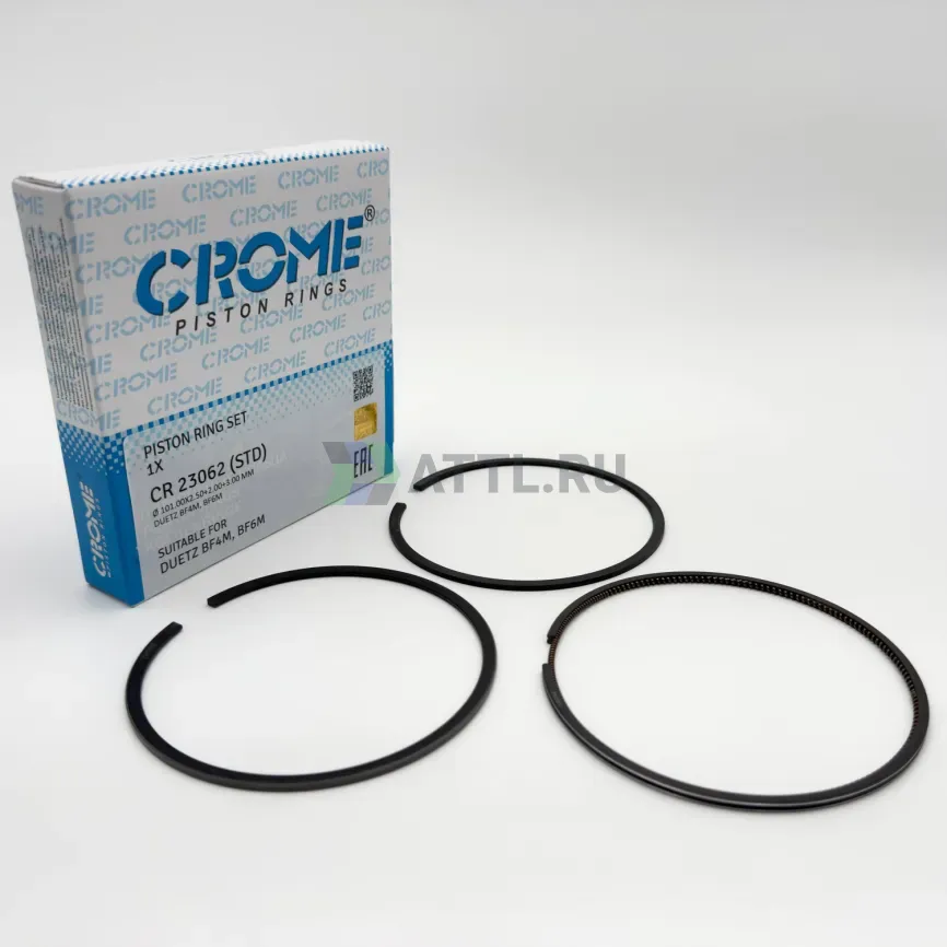 Комплект поршневых колец на 1 цил. STD BF4, BF6 фото 1