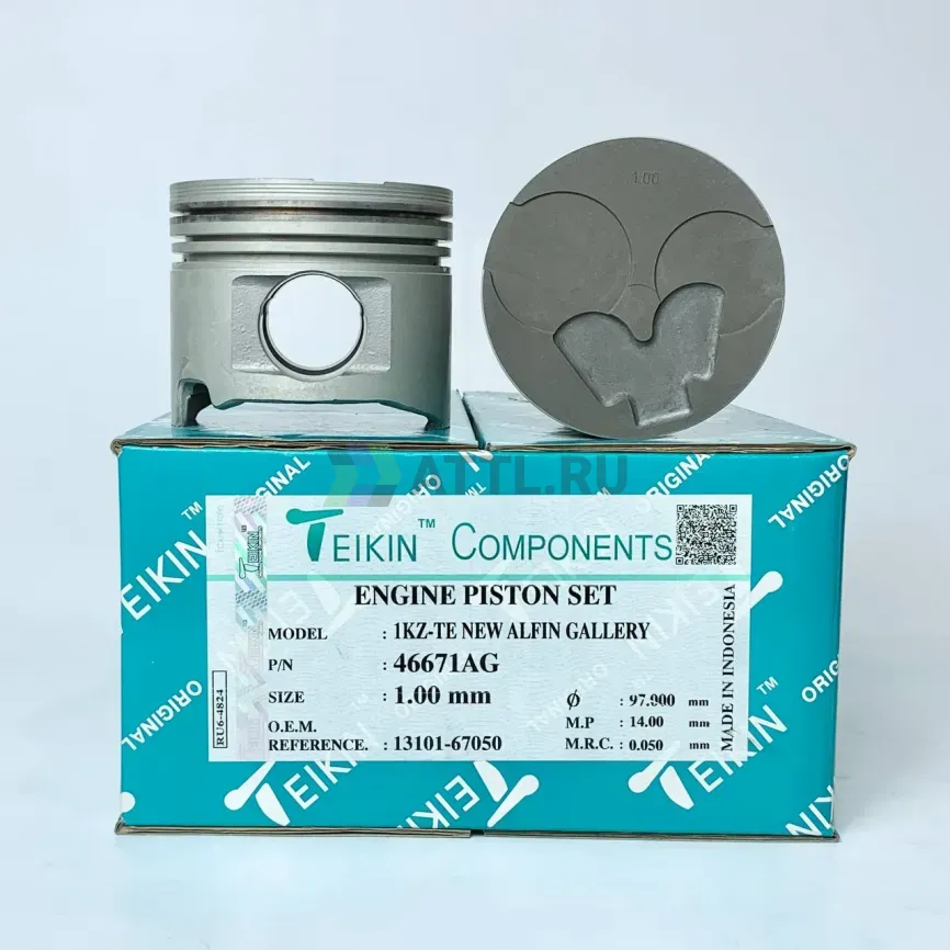 Комплект поршней 1KZ-TE NEW фото 1