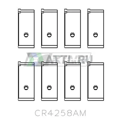 Вкладыши шатунные STD фото 2