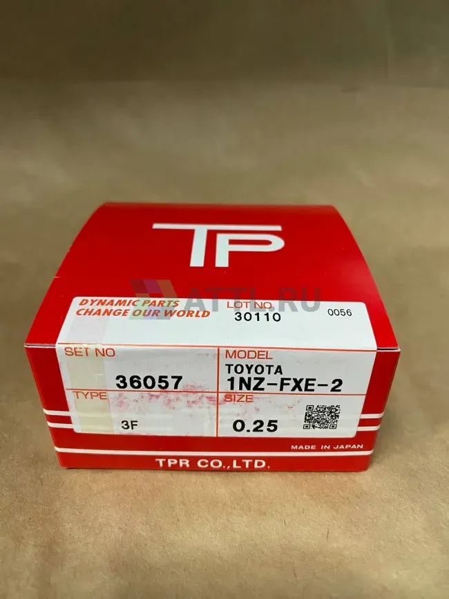 Поршневые кольца 1NZ-FXE-II фото 1