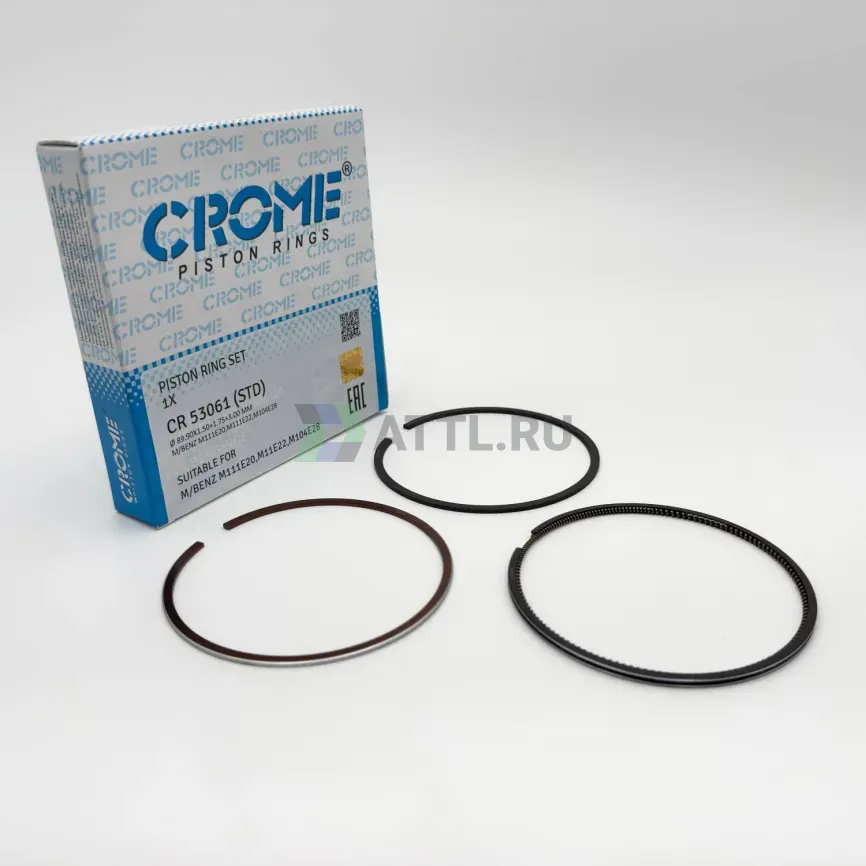 Комплект поршневых колец на 1 цил. STD M104.945 фото 1