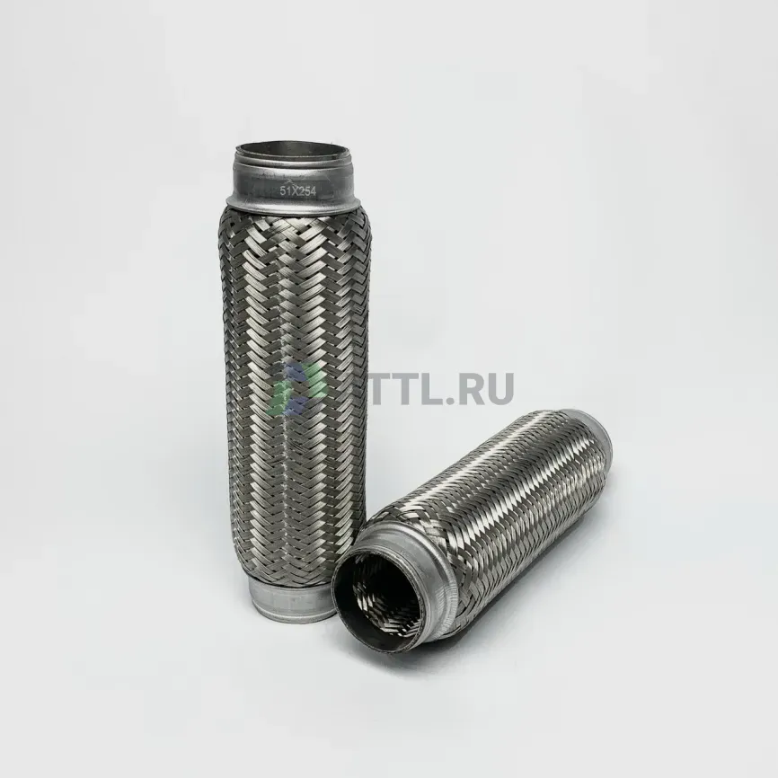 Гофра глушителя трехслойная 51*254 фото 1