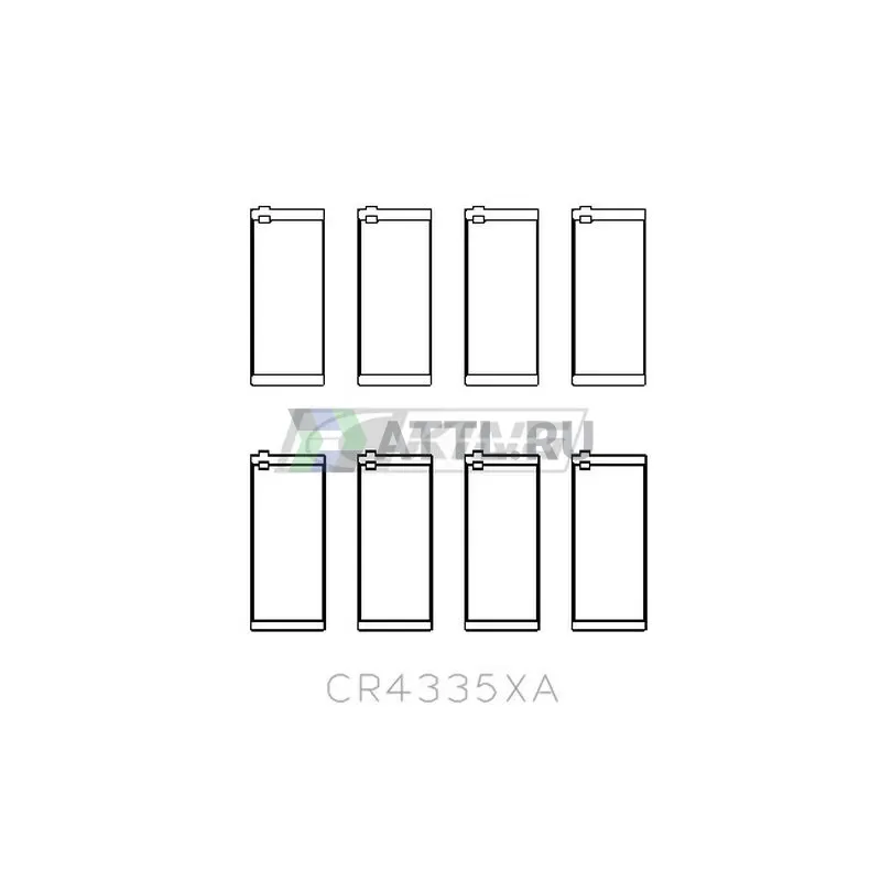 Вкладыши шатунные STD фото 2