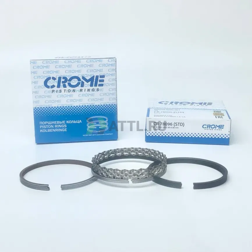 Комплект поршневых колец на 4 цил. STD 5A-FE  фото 1