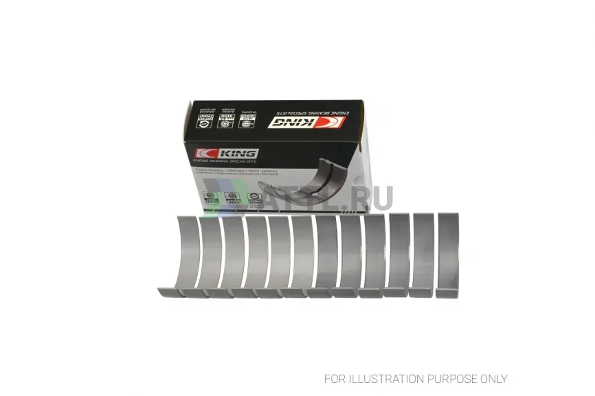 Вкладыши шатунные +0.50 фото 1