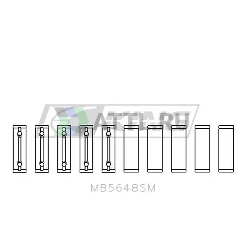 Вкладыши коренные STD фото 2