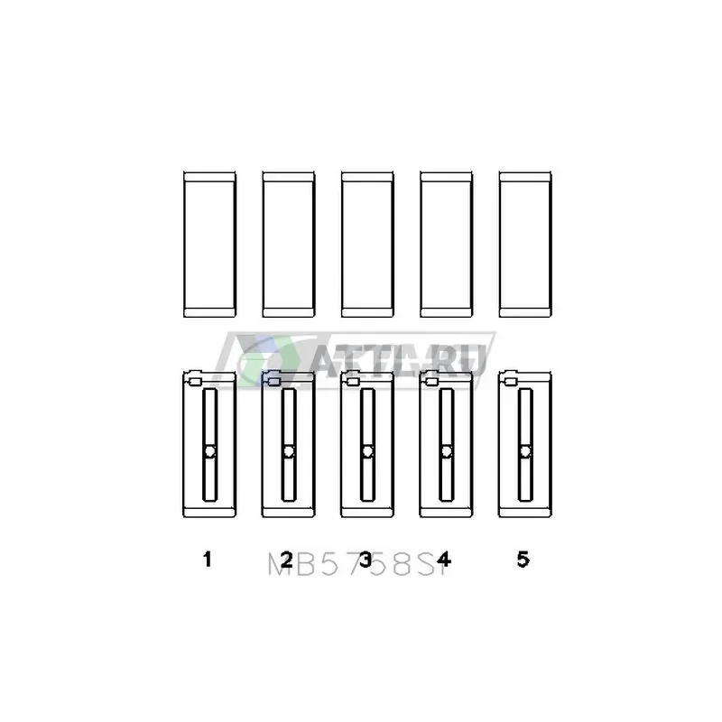 Вкладыши коренные STD фото 2
