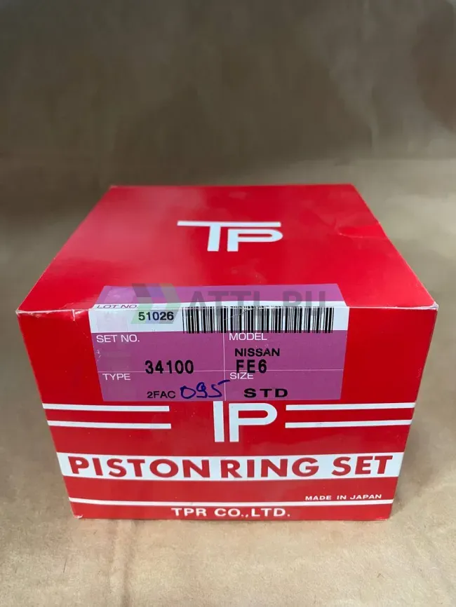 Поршневые кольца FE6 фото 1