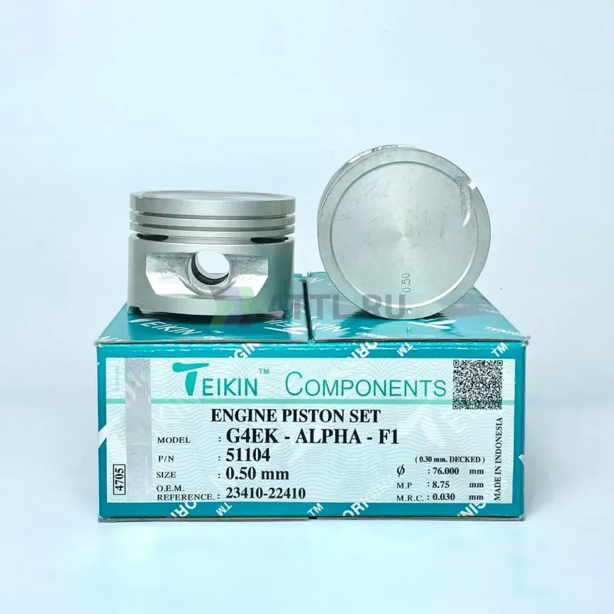 Комплект поршней G4EK фото 1