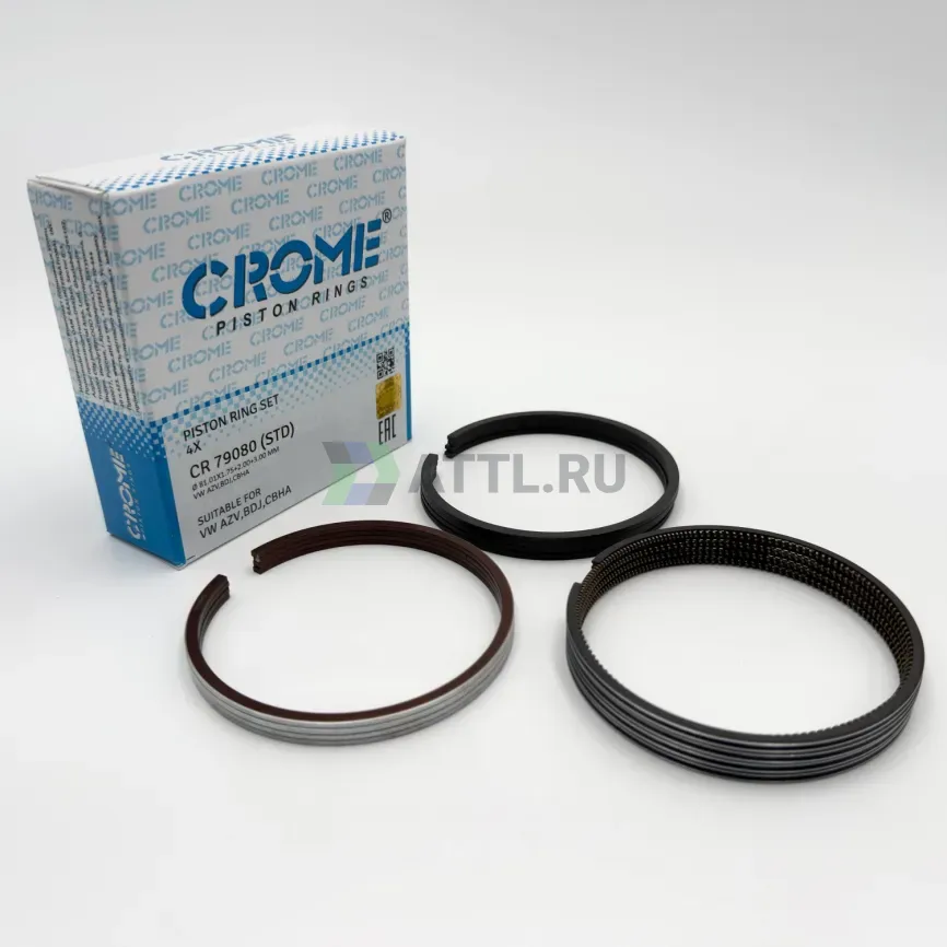 Комплект поршневых колец на 4 цил. STD 2.0L TDI фото 1