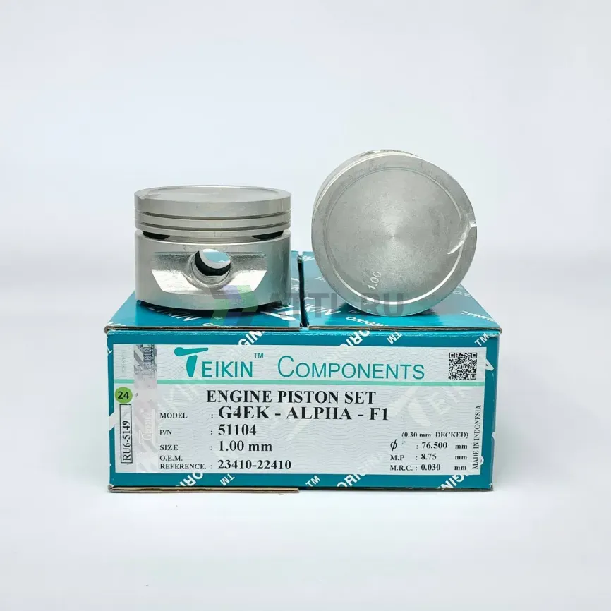 Комплект поршней G4EK фото 1