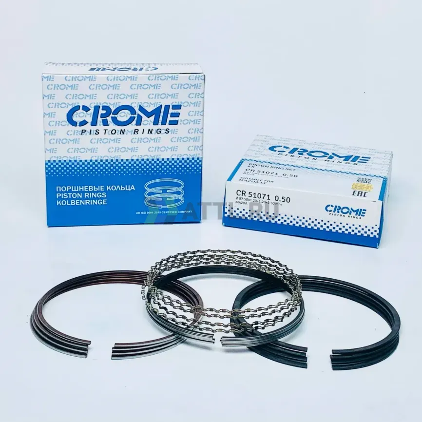 Комплект поршневых колец на 4 цил. +050 LF фото 1