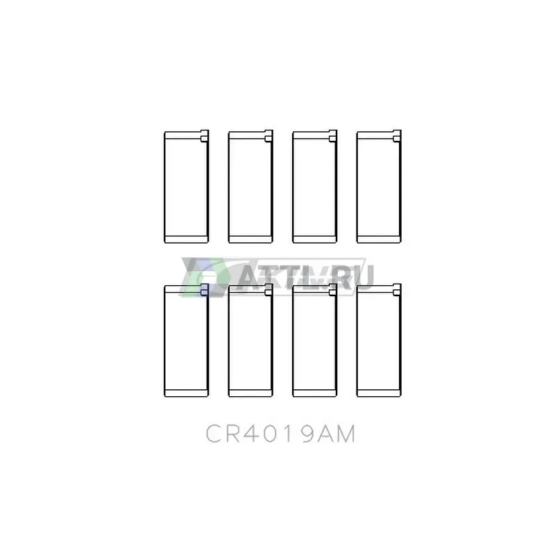 Вкладыши шатунные STD фото 2