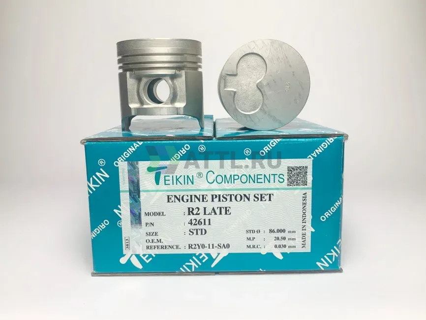 Комплект поршней R2 LATE d86 STD 2-2-3 фото 1