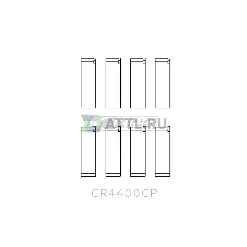 Вкладыши шатунные STD фото 2