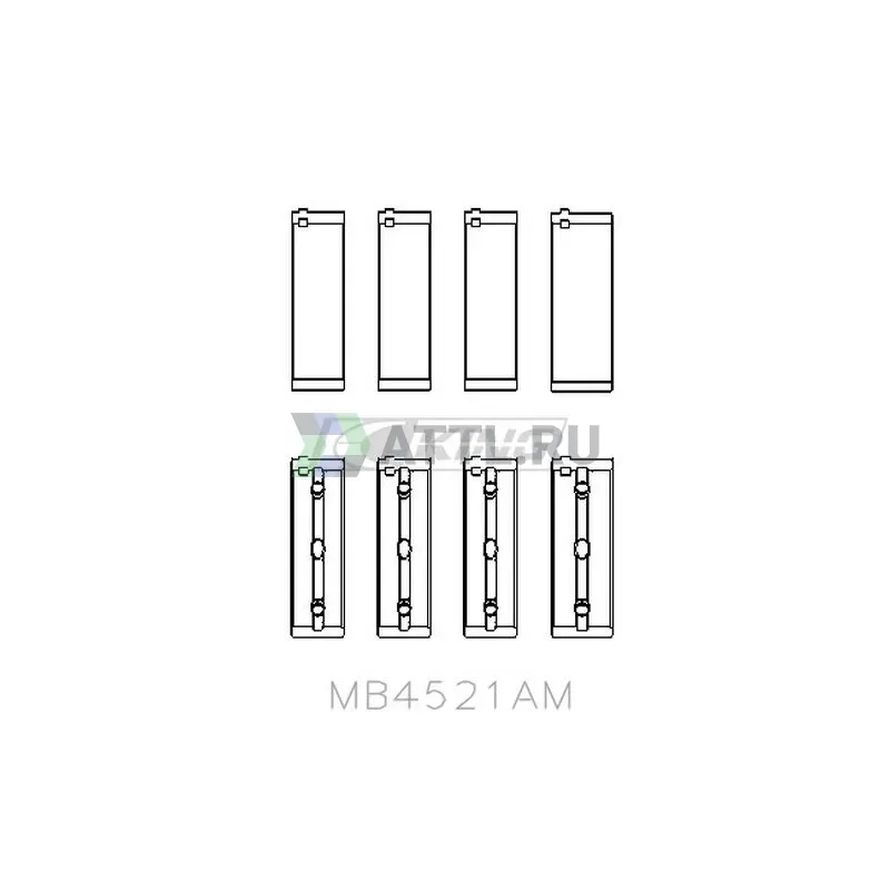 Вкладыши коренные STD фото 2