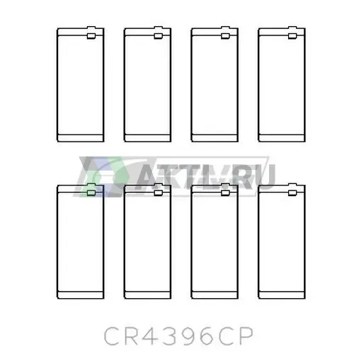 Вкладыши шатунные STD фото 2