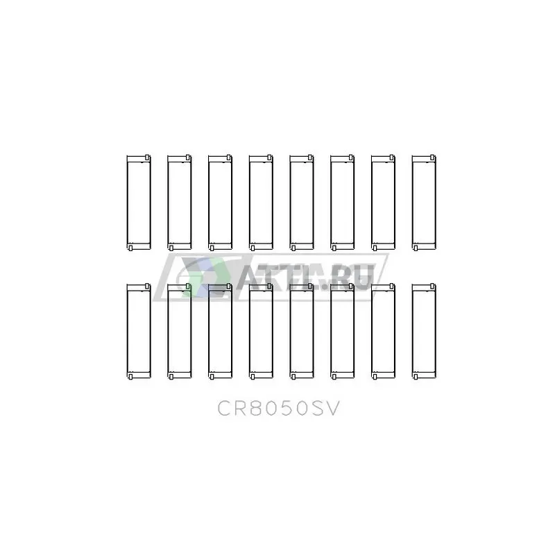 Вкладыши шатунные STD фото 2