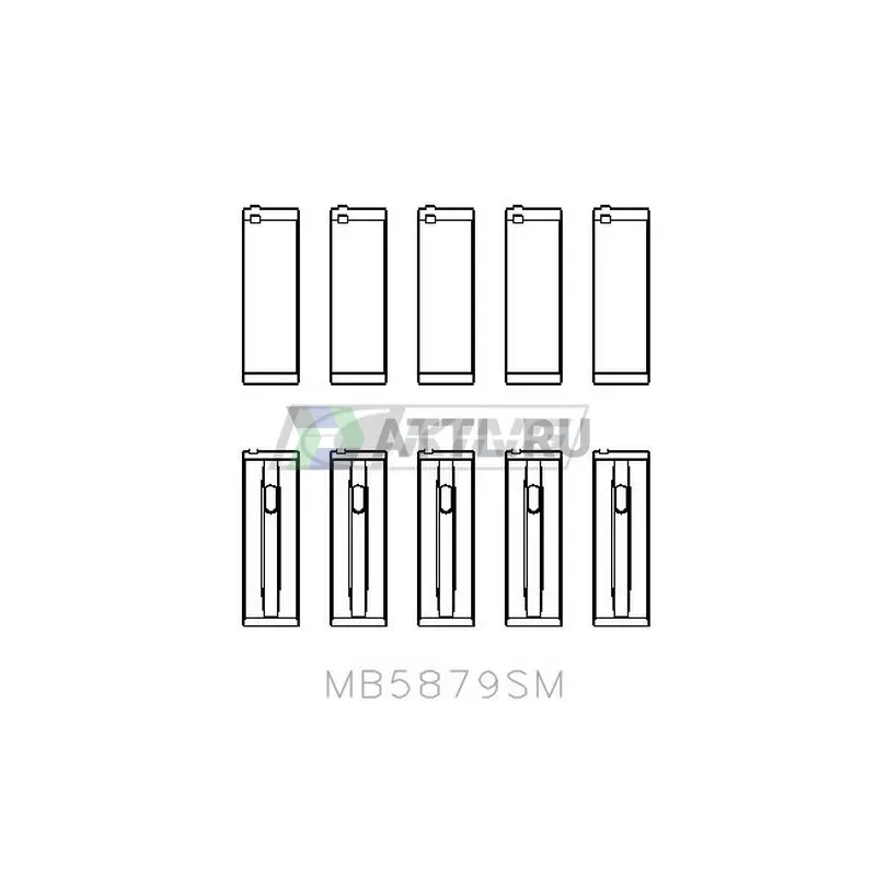 Вкладыши коренные STD фото 2