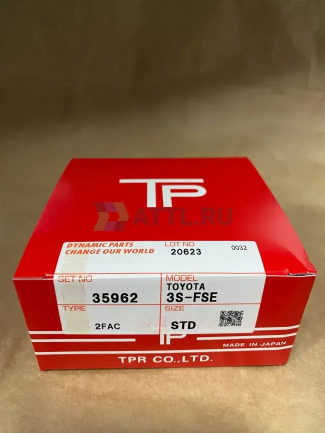 Поршневые кольца 3S-FES фото 1