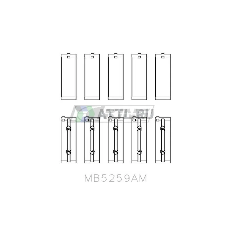 Вкладыши коренные STD фото 2