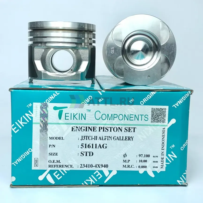 Комплект поршней J3TCi-II фото 1