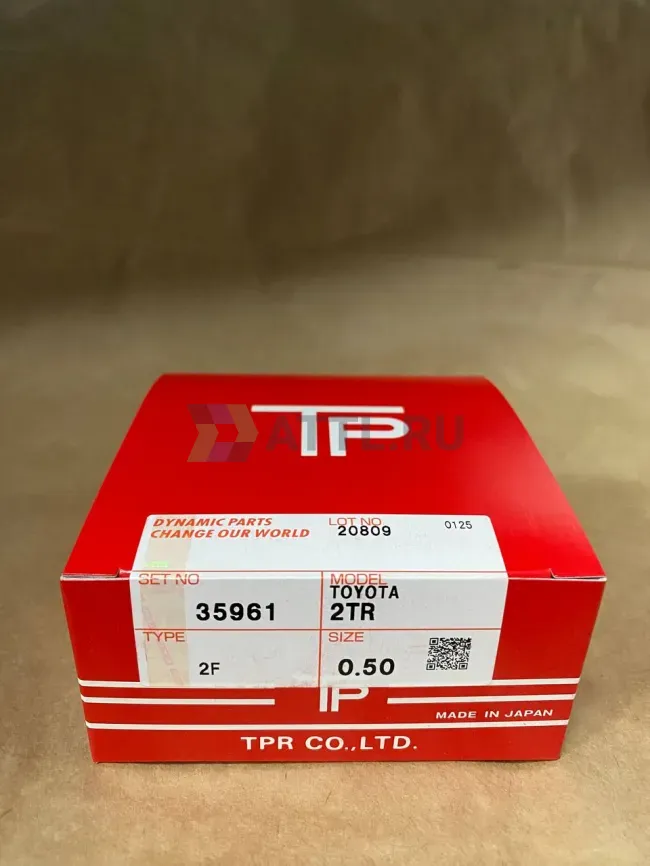 Поршневые кольца 2TR-FE фото 1