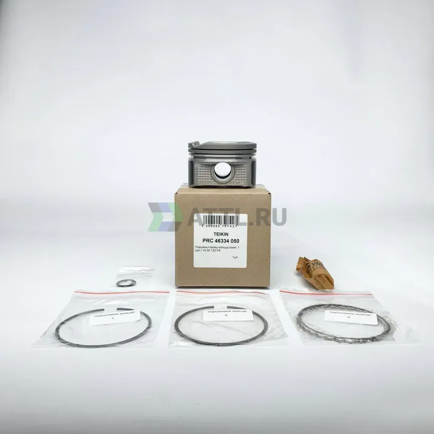 Поршень+палец+кольца (комп. 1 цил.) +0.50 1ZZ-FE фото 1